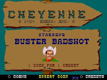 Cheyenne (version 1.0) screen shot title